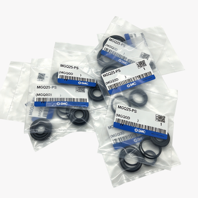 Kit de Vedação de Manutenção Pneumática SMC MGQ20-PS Componentes de Vedação de Reposição Completa para Cilindro de Ar Compacto Guiado Série MGQ 20mm Bore Reparo de Automação Industrial