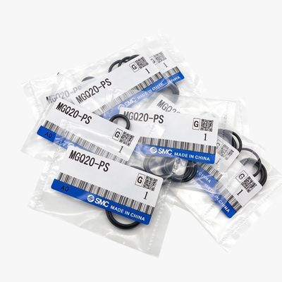 SMC MGQ16-PS Compacto Guia do cilindro Kit de Reparação de Selo NBR Rodas de pistão Selos para MGQ16 16mm Bore Guia Pneumático de Dupla Ação Cylinder Revisão de Manutenção