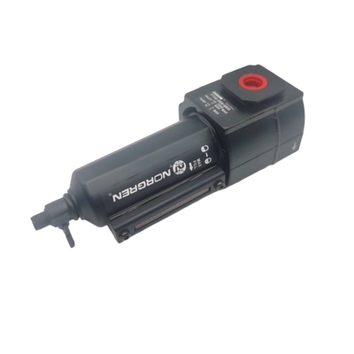 NORGREN F72G‑2GN‑QT3 F72G‑2GN‑QT1 Excelon Compressed Air Filter G1/4 Manual Quick‑Tap Drain Polycarbonate Bowl 5‑40μm Element For Pneumatic Air Preparation Unit