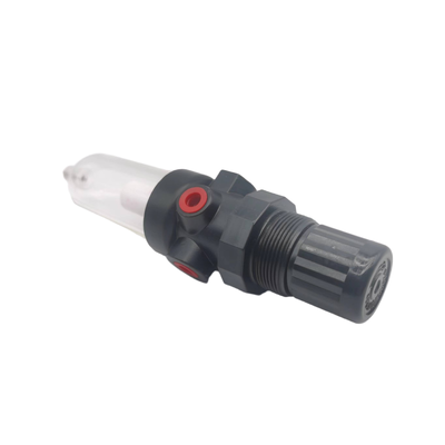 NORGREN B07‑101‑M3KG B07‑201‑M3KG B07‑205‑M3MG Regulador de Filtro Pneumático com Descarga Manual de Líquido Remove Partículas Sólidas Queda de Pressão Baixa Adequado para Circuitos de Teste e Processamento Pneumático Pequenos