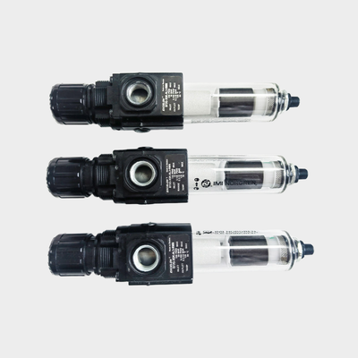 NORGREN B72G‐2GK‐AL3‐RMN B72G‐2GK‐AL1‐RMN Excelon Filter‐Regulator G1/4 Auto-Drain Polycarbonate Bowl 5μm 40μm Push‐Lock Knob 0,3‐10Bar Sem Gauge Para Loops de Controle Pneumático