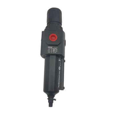 NORGREN B73G‐3GK‐AT3‐RMN B73G‐3GK‐AT1‐RMN Excelon Filter‐Regulator G3/8 Auto-Drain Polycarbonate Bowl 5μm 40μm Push-Lock Knob sem gauge para sistema de preparação de ar pneumático modular