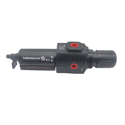 1. NORGREN B73G‐4GK‐AP3‐RMN B73G‐4GK‐QP1‐RMG Excelon Filter‐Regulator G1/2 Despejo automático e manuais de policarbonato com proteção de vazão 5μm 40μm Botão de bloqueio com e sem calibre