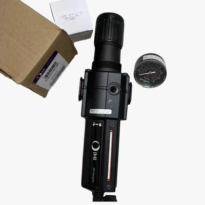 NORGREN B74G‐4AS‐995 B74G‐4AS‐SPCN60266 Excelon Low‐Temperature Filter‐Regulator G1/2 Special‐Compound Seals Aluminium Bowl T‐Bar Adjustment For Cold‐Climate Outdoor Pneumatic Air Preparation System (Sistema de preparação de ar pneumático para ambientes exteriores com clima frio)