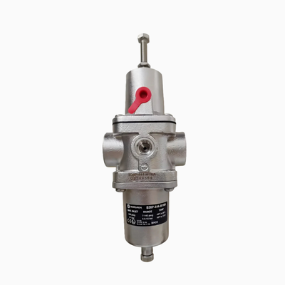 NORGREN B38P‑244‑B1MA B38P‑344‑B1MA Regulador‑Filtro de Aço Inoxidável Dreno Manual com Rosca PTF Elemento de 5μm‑25μm em Conformidade com NACE para Sistemas de Preparo de Ar Comprimido Marítimos‑Offshore Corrosivos