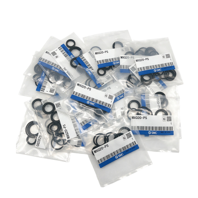 Kit de Vedação de Serviço SMC MXQ8‑PS para Mesa Deslizante Pneumática Componentes de Vedação Resistentes ao Desgaste para Cilindro Deslizante Linear de Dupla Ação de Pequeno Diâmetro Revisão e Reparo de Vazamento de Ar