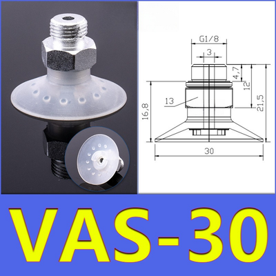 FESTO VAS30 Pneumatic Suction Pad 30Mm Diameter Multi Color Silicone Nitrile Rubber Wear Resistant For Robot Material Transfer
