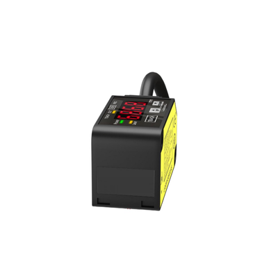 Sensor de Deslocamento a Laser HG-C1400 Distância de Referência de 400 mm Faixa de Medição de ±200 mm Repetibilidade de 800 µm IP67 12-24V DC Saída Analógica NPN PNP 0-5V 4-20mA