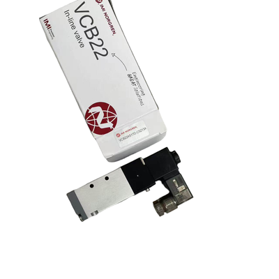 Válvula Solenoide de Porta Mini M5 IMI Norgren VCB22A517D-C5213A Válvula Direcional Pneumática 5/2 24VDC para Eletrônica de Precisão Tamanho Compacto com Indicador LED