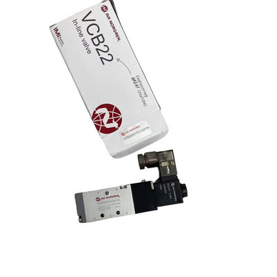 Válvula Solenoide de Porta Mini M5 IMI Norgren VCB22A517D-C5213A Válvula Direcional Pneumática 5/2 24VDC para Eletrônica de Precisão Tamanho Compacto com Indicador LED
