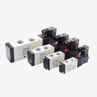 Bobina Solenoide Airtac AC220V DC24V Bobina de Reposição Separada Para Válvula Solenoide Pneumática Série 4V Isolamento Classe F Conector Din Ampla Tolerância de Tensão