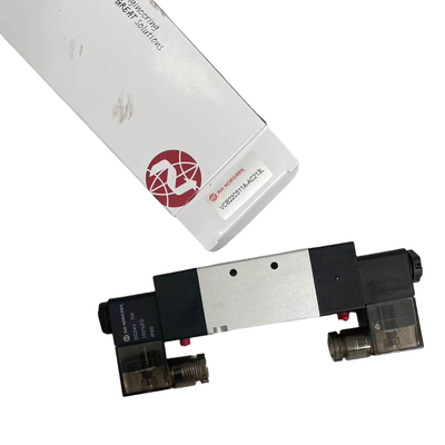 Válvula Solenoide de Travamento Duplo G3/8 NORGREN VCB22C511A-AC213L 24VDC Válvula Direcional Pneumática 5/2 para Sistema de Esteira 1800 L/min Vazão