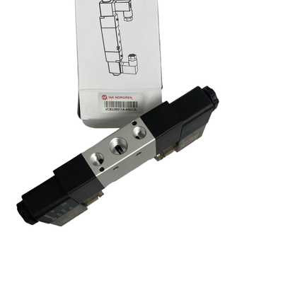 VCB22B511A-AB213L 24VDC Válvula Solenoide Dupla IMI NORGREN G1/4 5/2 Válvula Pneumática de Memória para Ferramenta de Máquina Carregamento Bobina Dupla