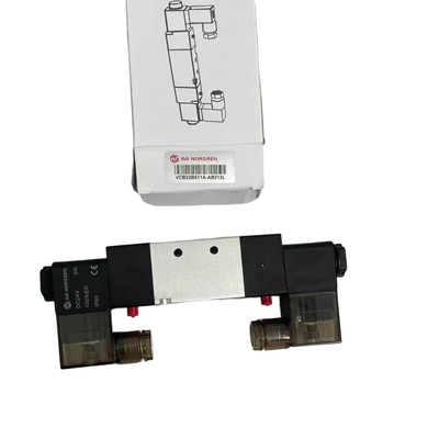 VCB22B511A-AB213L 24VDC Válvula Solenoide Dupla IMI NORGREN G1/4 5/2 Válvula Pneumática de Memória para Ferramenta de Máquina Carregamento Bobina Dupla