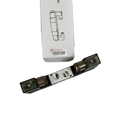 Válvula Solenoide para Linha de Embalagem IMI NORGREN VCB22B511A-AB213J G1/4 24VDC Válvula Direcional Solenoide Dupla 5/2 Bobina Dupla de Travamento