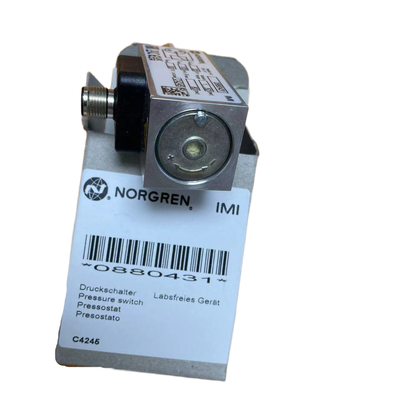0880431 NORGREN Pressostato Rosca G1/4 Pressostato Pneumático de Feedback de Pressão para Uso Industrial Geral