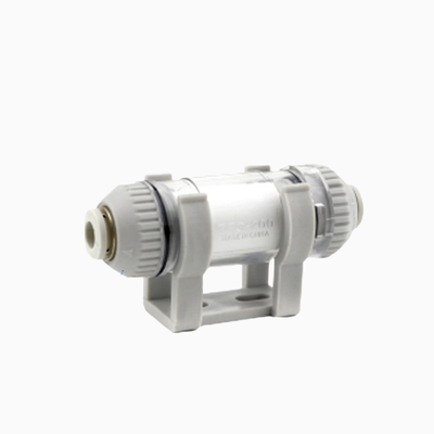 SMC ZFC100‑06B ZFC200‑06B Compact Negative Pressure Suction Filter One‑Touch Push‑In Fitting Anti‑Scatter Lock Mechanism Tool‑Free Element Swap For Automation Pneumatic Auxiliary Pipeline