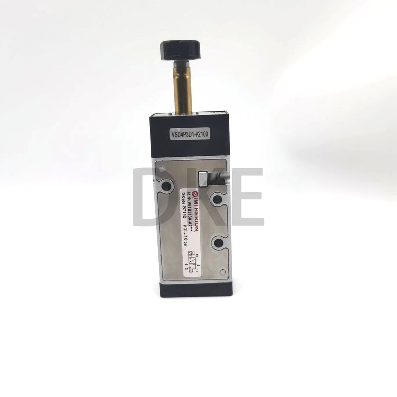 Válvula solenoide da série V61B313A-A212J Norgren V61-63 G1/4 NBR Selo de assento 500-4500 L/Min