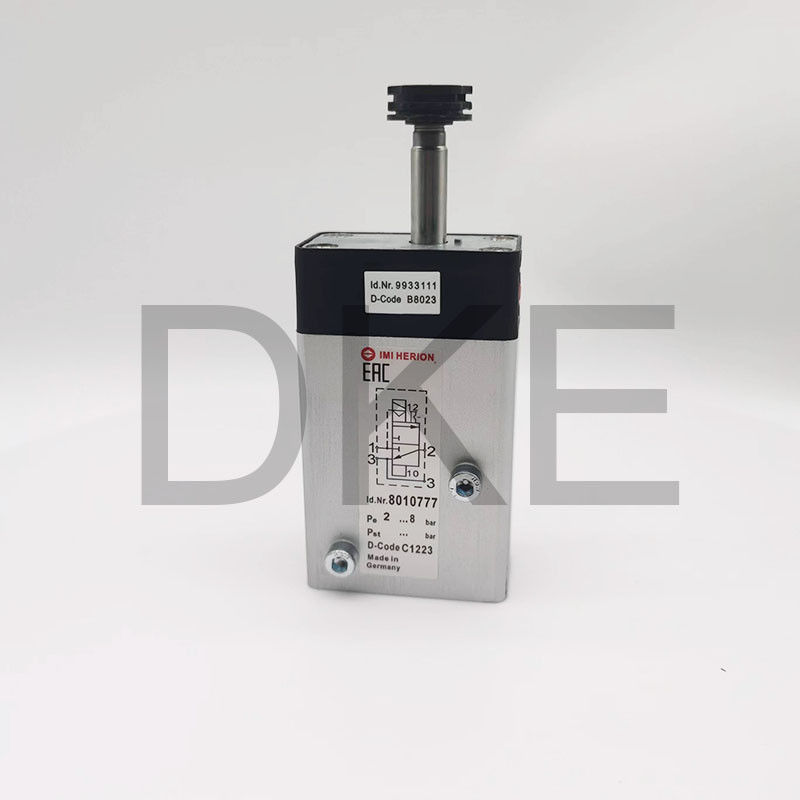 8010750 8010777 Espool acionado por solenoide indireto G1/4 Port Size 5 Port 1 -10 Bar