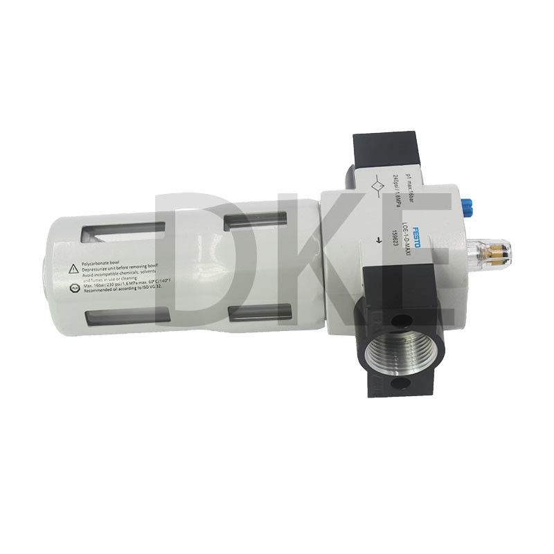 FESTO LOE-1-D-Maxi Filtro de Ar Lubrificador Pneumático 0,5-12bar