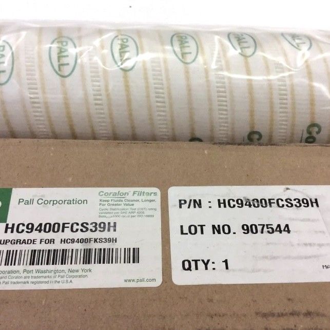 HC9601FCS13Z Cartucho de filtro de filtragem de elementos hidráulicos de filtragem PALL