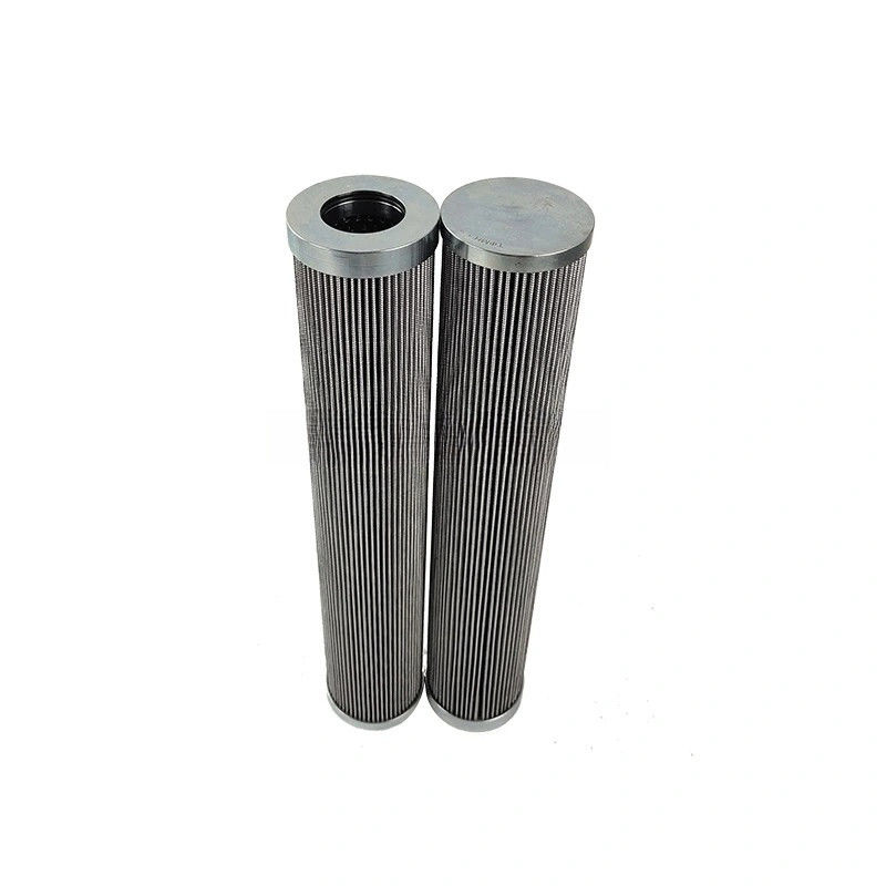 Vickers Filter V6021V2C01 Fibra de vidro Elementos hidráulicos de filtro de óleo com malha interna de fio de aço inoxidável