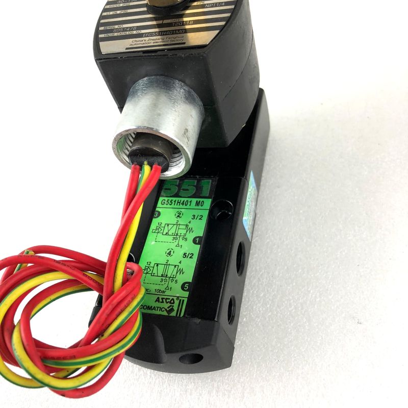 Fornecimento EF551H401MO G1/4 válvula solenoide ASCO 100% Produtos originais em estoque Entrega rápida Solenoide único