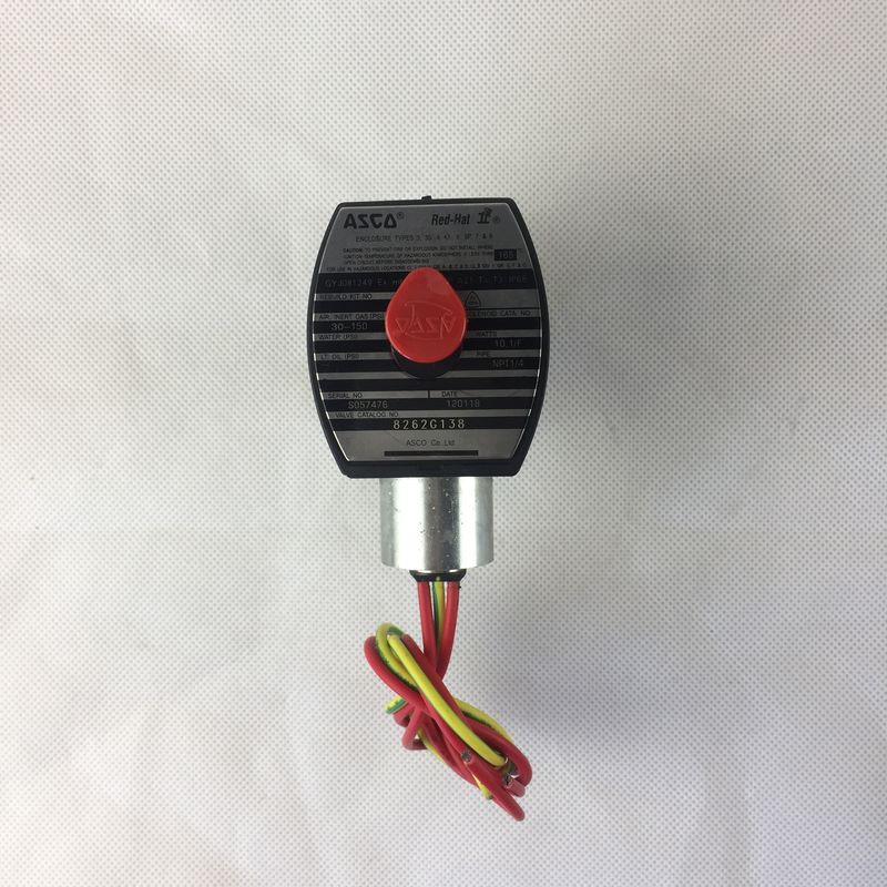 ASCO 8262G138 Serviço Geral 1/4" Normalmente Aberta 2/2 Válvula Solenoide Single Way