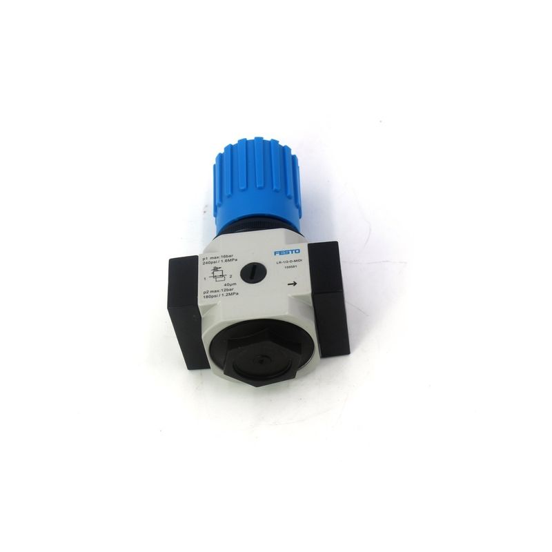 FESTO LR-3/8-D-MIDI 159580 LR-3/8-D-MIDI-MPA 8002256 válvula reguladora de pressão de liga de zinco com manômetro de pressão 0,5-12 bar