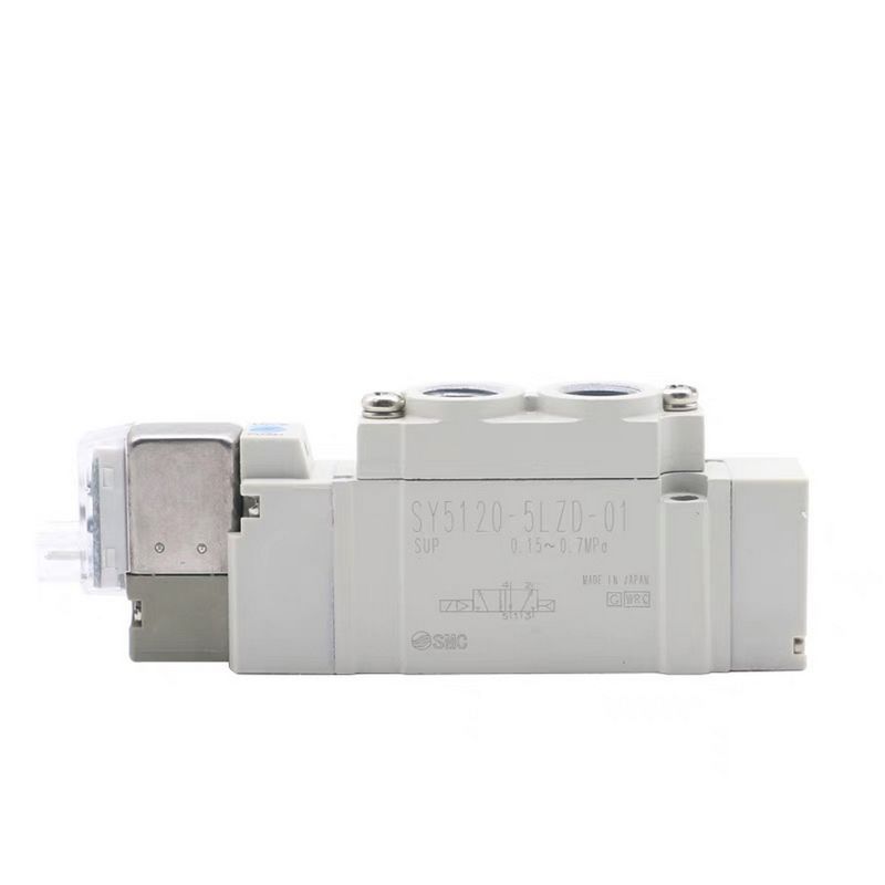 Valva solenoide SY5120-5LZD-01 SMC2 Posição única DC24V Port Size 1/8 Thread Piping