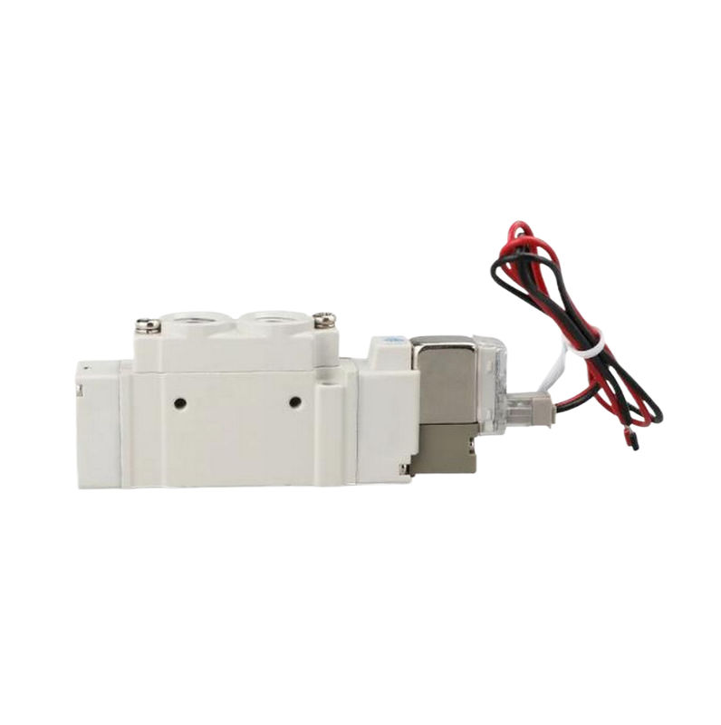 SMC SY3420-5LZD-C8 válvula de solenoide 3 posição centro de escape DC24V porte tamanho Ø8