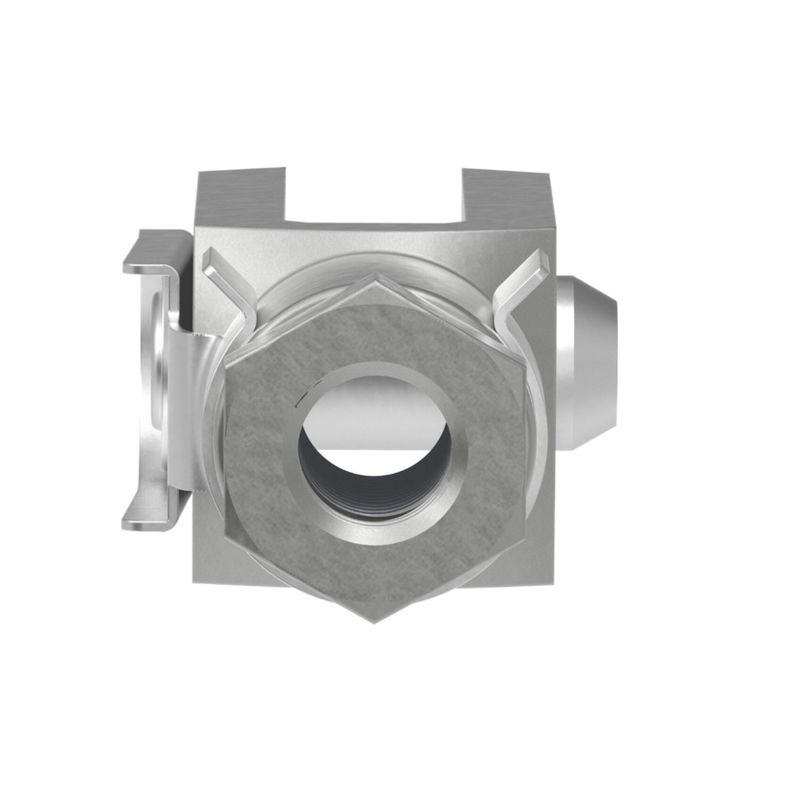 Festo SG-M10 2674 Rod Clevis Rod de pistão Atrações Fios femininos M8 Aço galvanizado