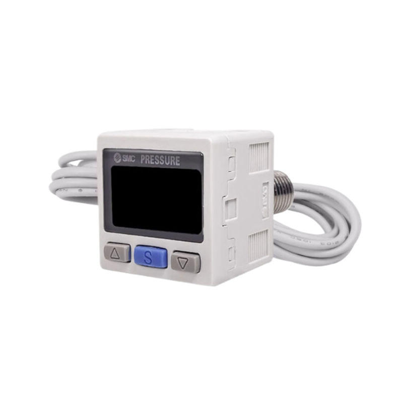 SMC ZSE30A-01-B Interruptor de pressão digital Pressão de vácuo R1/8 2 cores PNP colector aberto 2 saídas
