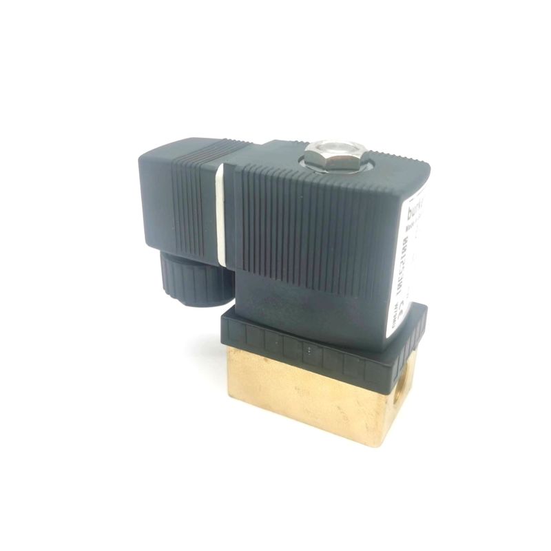 Burkert 00125357 válvula solenoide 6014D aberta normalmente 00125358 00125360 G1/4 DC24V AC24V AC220V
