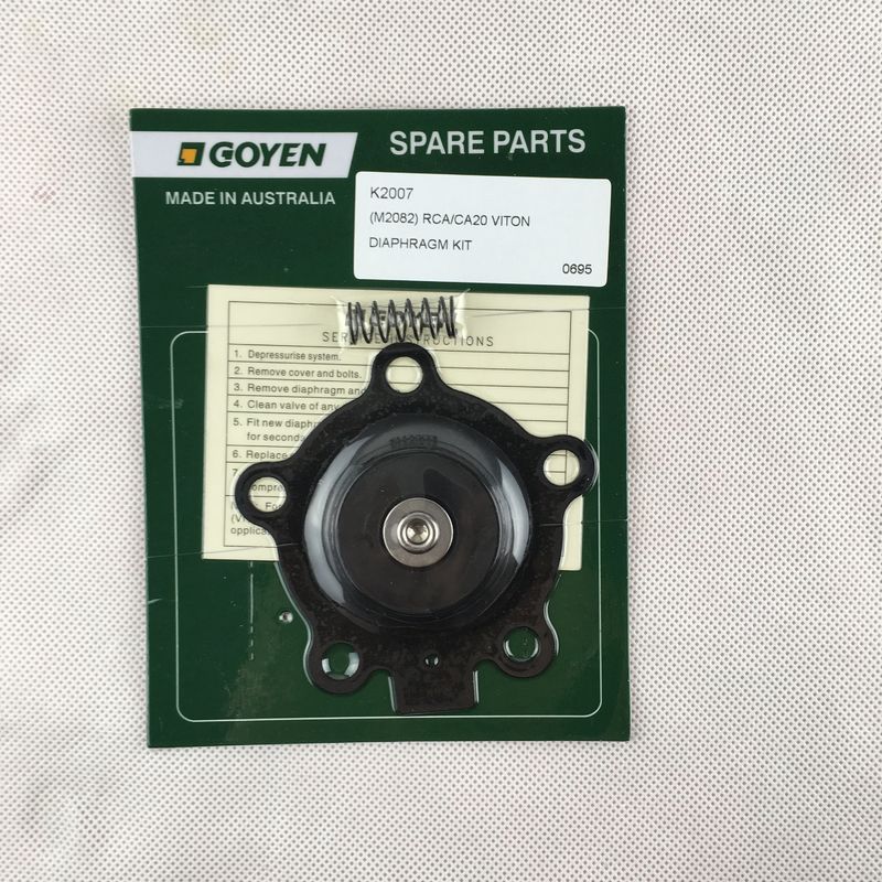 Kit de diafragma da válvula de pulso GOYEN K2007 (M2082B) CA20T/DD RCA20T/DD 3/4" Viton
