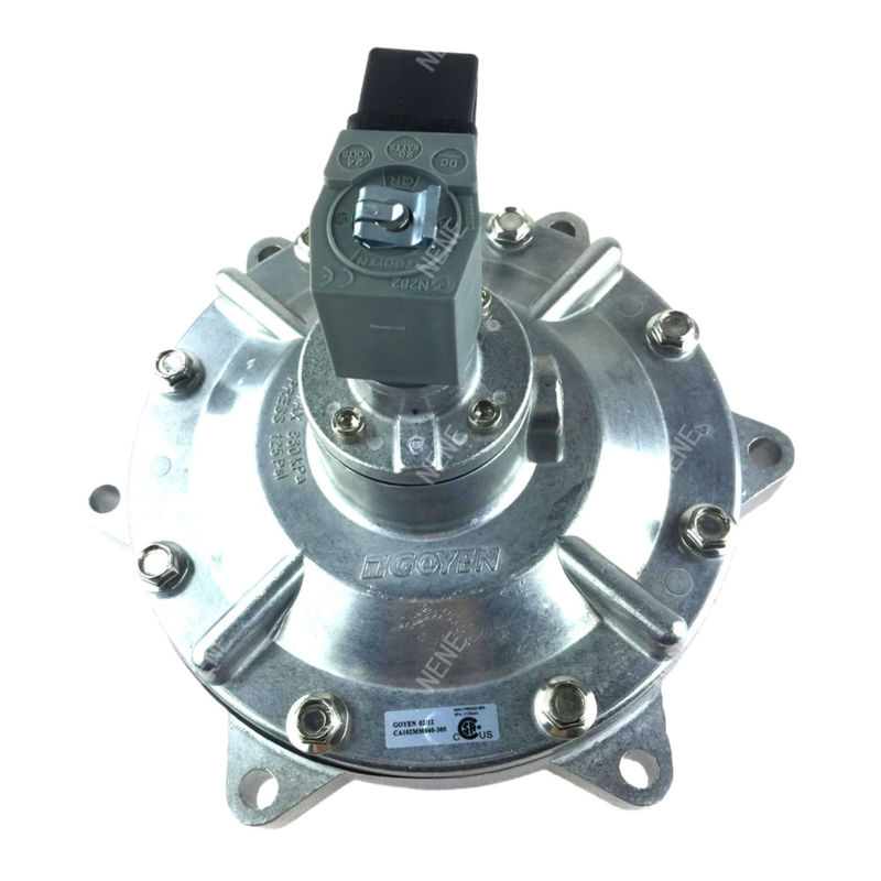 RCA102MM 4′′ MM Série Remote Pilot Pulse Jet Diaphragm Valve para tanque de coleta de poeira