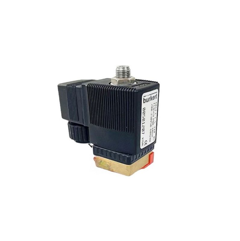 00308507 G1 2/2 Normalmente fechado 25 Flow Hole FKM Corpo da válvula de latão AC24V 8W1-40bar Válvula solenoide Burkert
