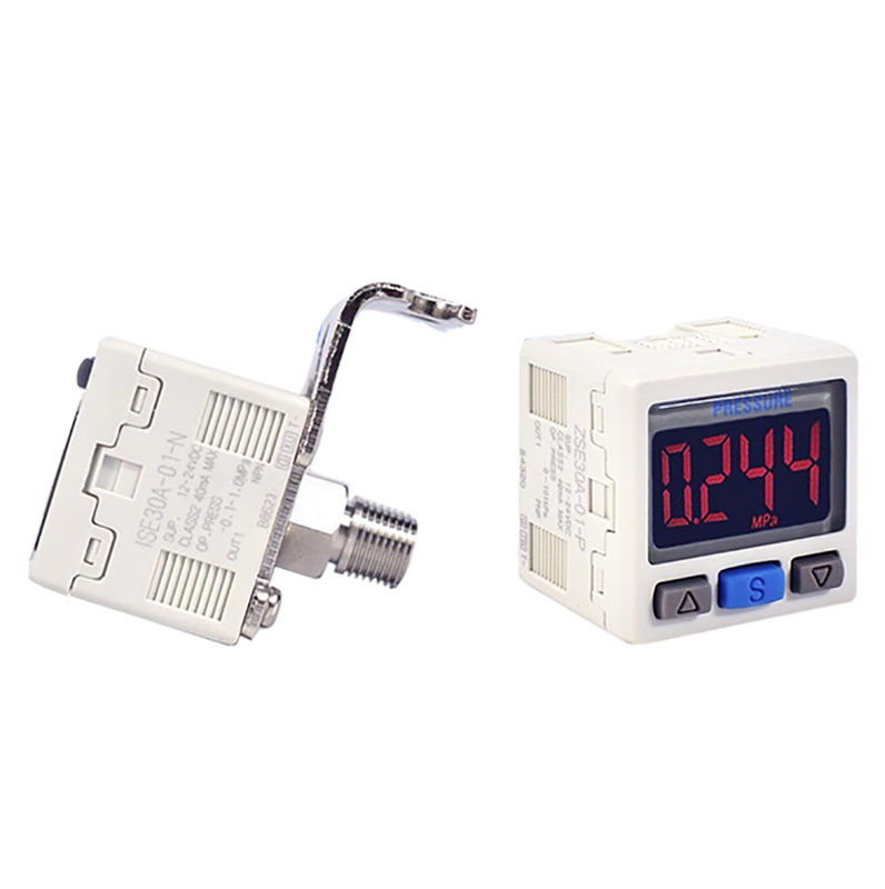 SMC Corporation ISE30A-01-N Comutador de pressão 1/8PT NPN Pressão positiva tipo N