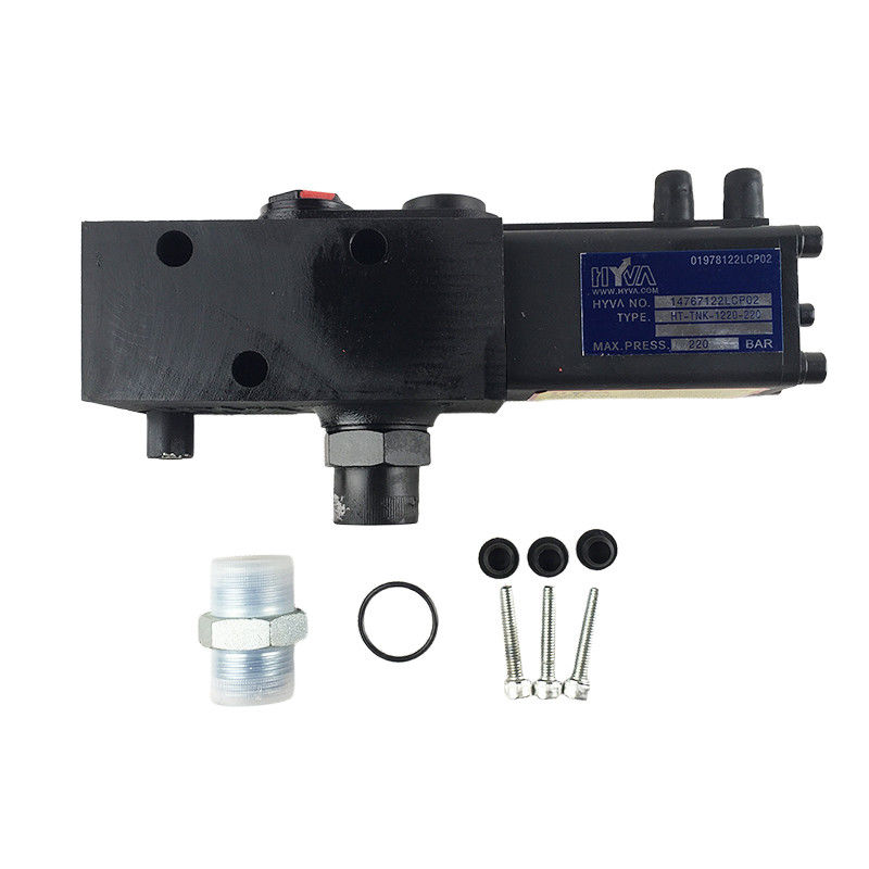Hyva PT1220 14767315 14767317 14767319 14767322 PT-1220-220 válvula de descarga hidráulica de camião de descarga