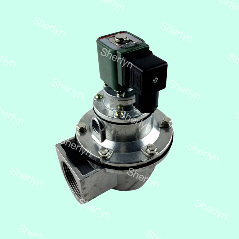 BFEC DMF-Z-40S Stainless Steel 1.5'' Right Angle Baghouse Pulse Jet Valve 24VDC 220VAC