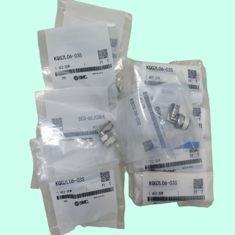 Cotovelo de encaixe rápido em aço inoxidável SMC KQG2L10-02S, 10 mm X R1/4, cotovelo de 90°, encaixe One-Touch, 4E2-1EY/KQ2A88