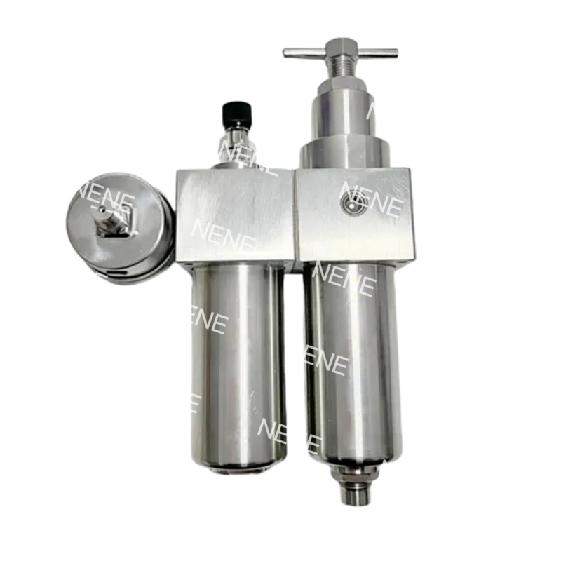 Válvula Reguladora de Temperatura SFRL400-03 Aço Inoxidável 316 Válvula de Controle de Óleo Filtro Regulador Pneumático