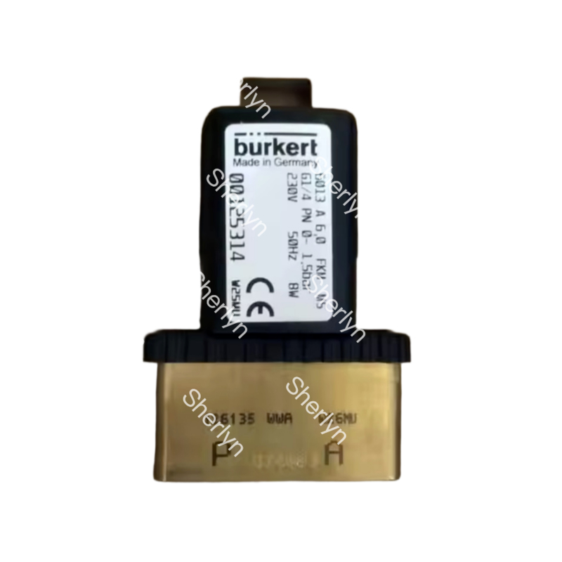 Burkert 6281 Tipo 00221844 G1/2 NBR Corpo de válvula de latão selado DC24V