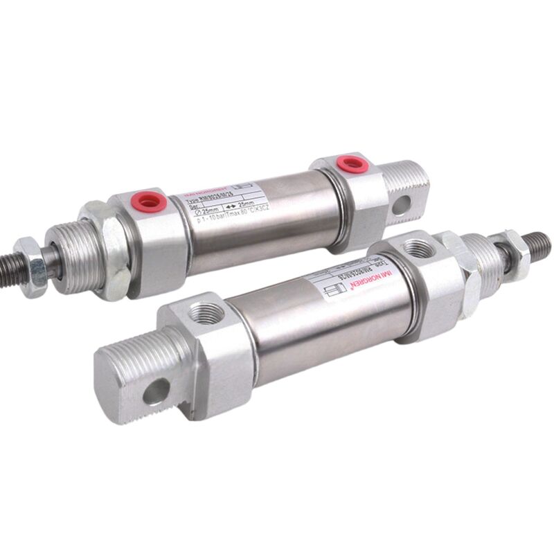 Ø12×50mm RM/28012/50 cilindro de curso curto de aço inoxidável NORGREN Ideal para automação