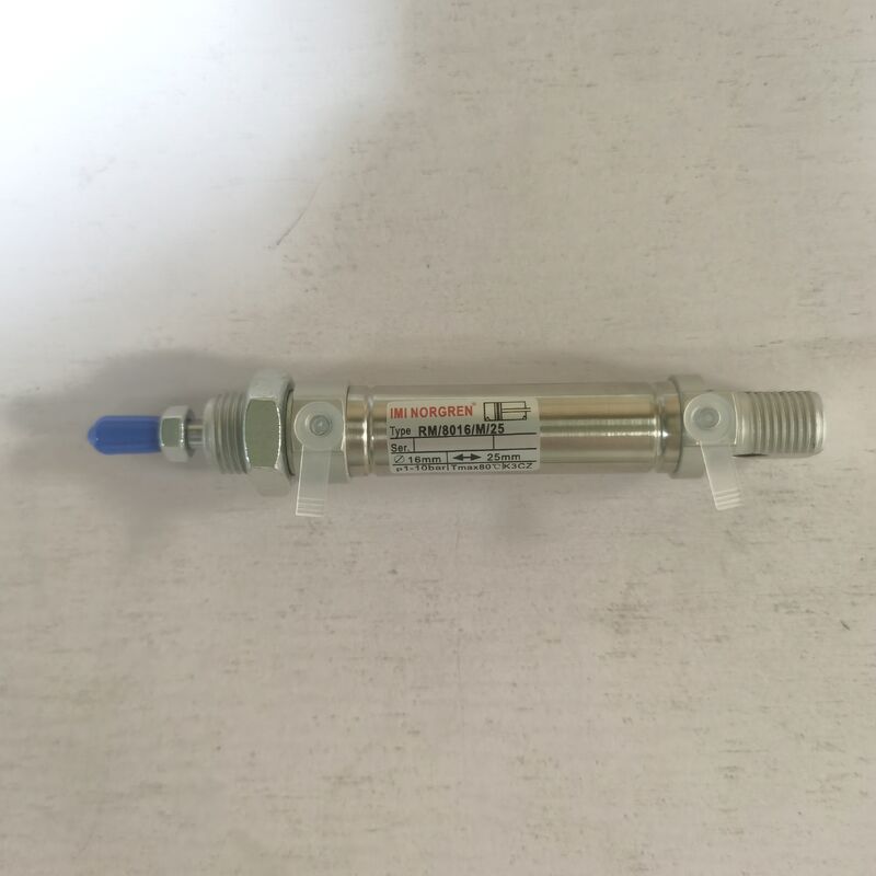 Círculo pneumático de pistão de barril de aço inoxidável RM/28010/100 RM/28010/M/100 NORGREN