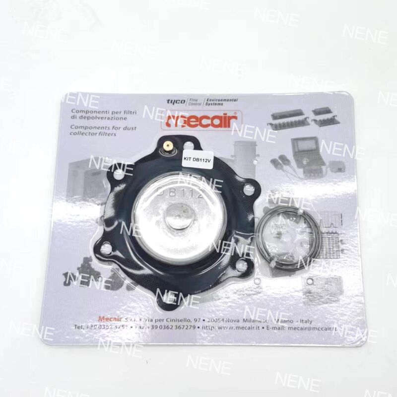 1Kit de Reparação do Diafragma DB112 Nitril para válvula de jato de pulso de Mecair VNP212 VEM212 NBR VITON VNP312 VEM312