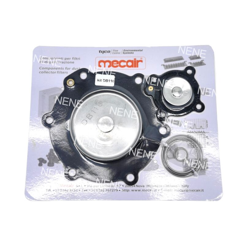 Mecair 2 Inch Membrana DB116 DB16 Diafragma para válvula de pulso Mecair VNP216 VEM216 VNP416 VEM416 VNP616 VEM616 VNP716 VEM716