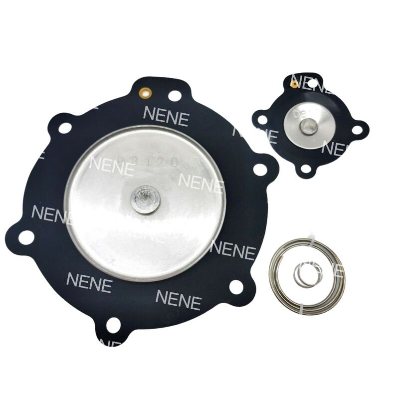 Kit de reparo de diafragma FKM/Viton DB120 DB16 3'' para válvulas de jato de pulso Mecair 2.5 polegadas VNP220 VEM220 VNP420 VEM420 VNP424 VEM424 VNP620 VEM620 VNP720 VEM720