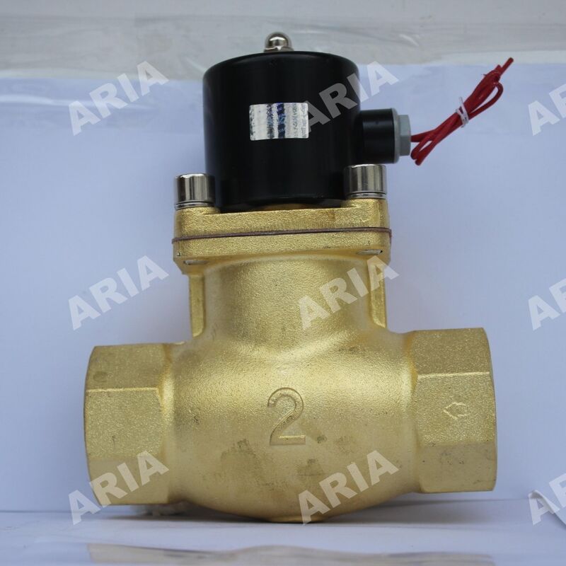 Válvulas eletrônicas de cobre para vapor de alta temperatura, normalmente fechadas, US-45