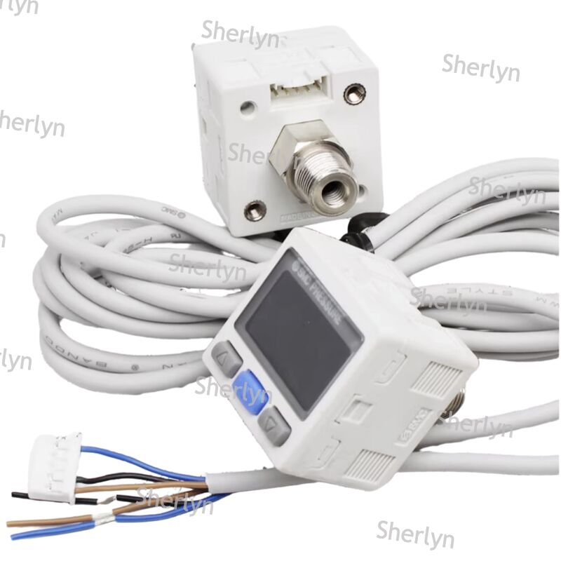 SMC ISE30A-01-N-L Comutador de pressão positiva digital de grau industrial NPN Saída 1MPa Faixa de sistema pneumático Especial de monitoramento da pressão